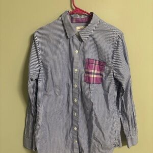 Vineyard Vines mixed media button down